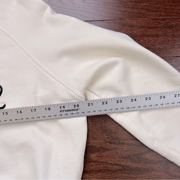 Frame Script Logo Embroidered Sweatshirt - Picture 7 of 9